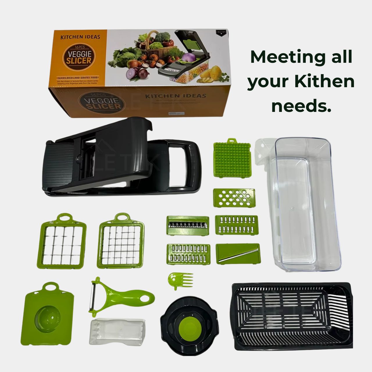 PrepSmart– 12-in-1 Vegetable Cutter