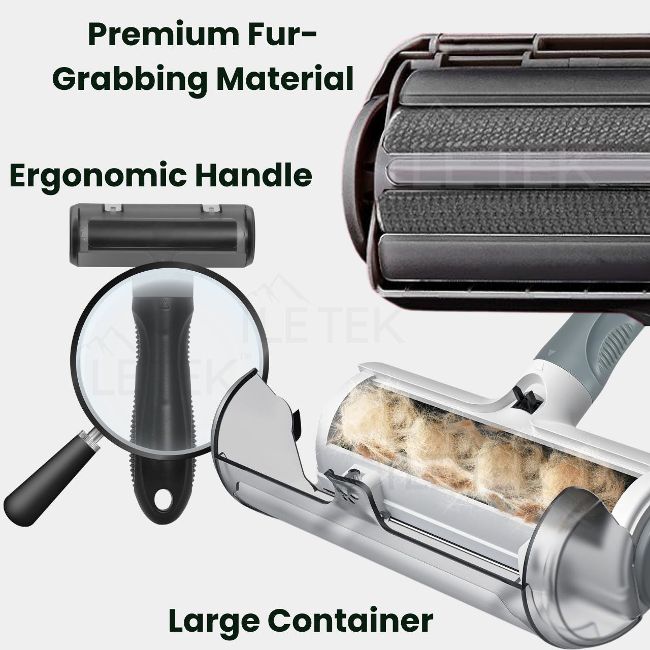 CleanRoll™ – Reusable Pet Hair Remover