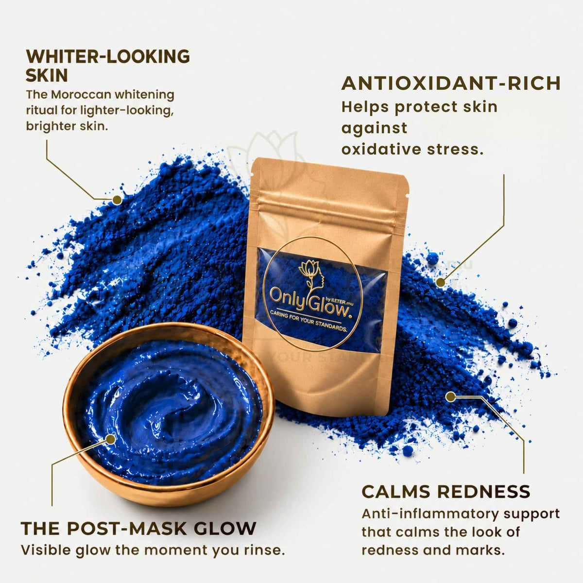 Nila Powder - (Premium) Moroccan Skin Whitening & Glow Mask